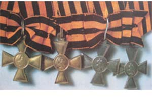 Солдатский Георгиевский крест IV степени  ― Фалерист