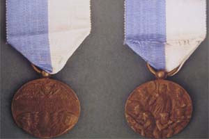 Медаль в память освобождения Северной области от большевиков ― Фалерист